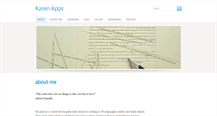 Desktop Screenshot of karenapps.com